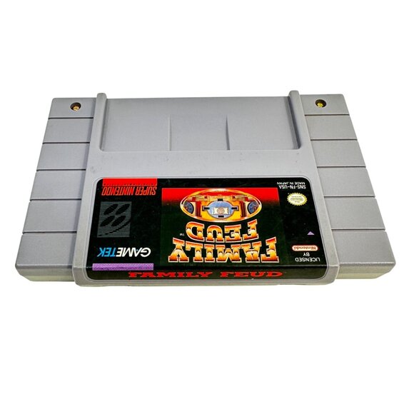 Super Nintendo SNES - Family Feud - W/ Manual - Tested/Works - Picture 4 of 8